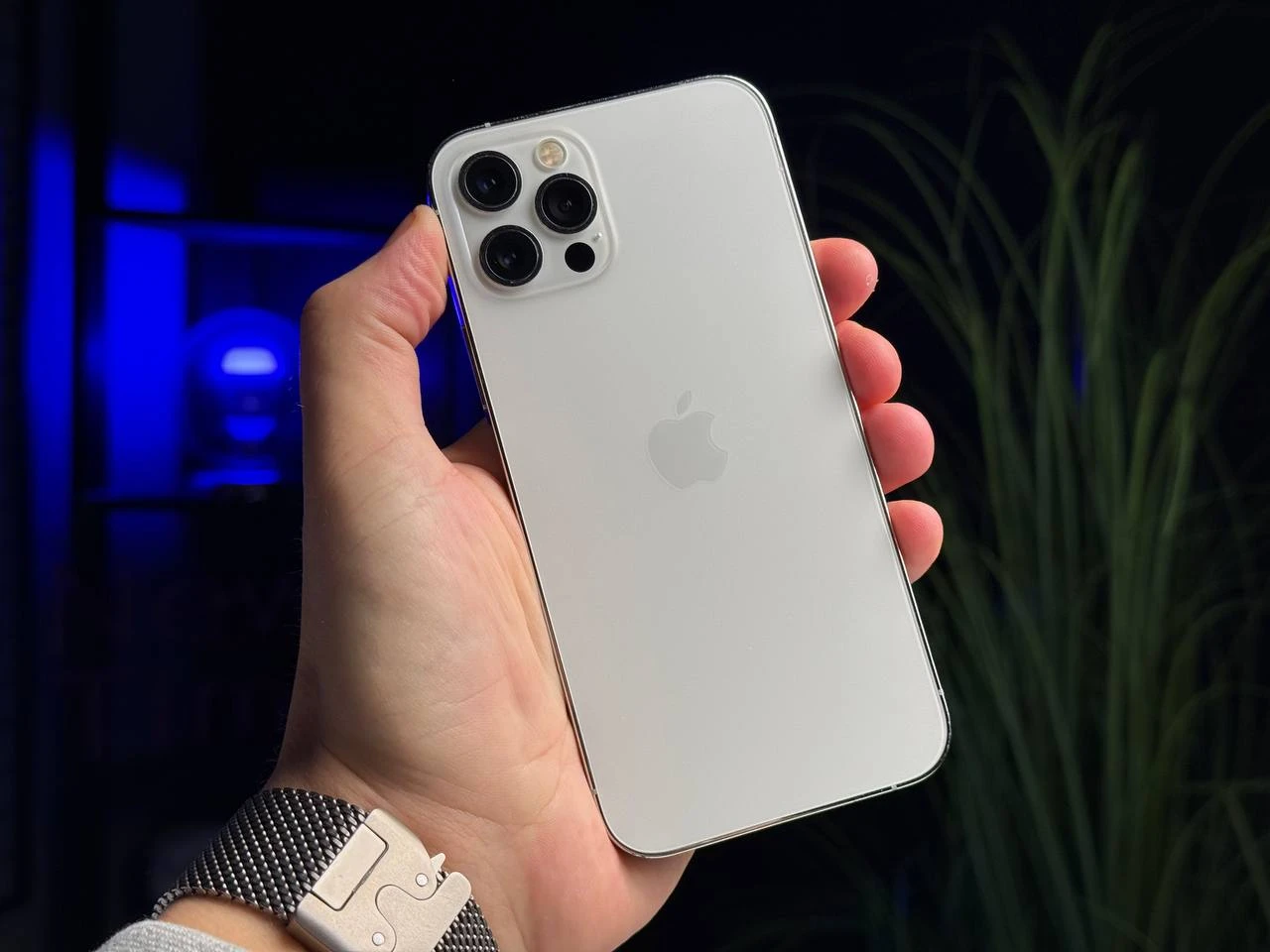 ВЖИВАНИЙ Б/У Apple iPhone 12 Pro 256GB Silver (MGLU3, MGMQ3) - Состояние: хороший | Аккумулятор: 100% | Комплектация: полный | Гарантія: 3 мес.