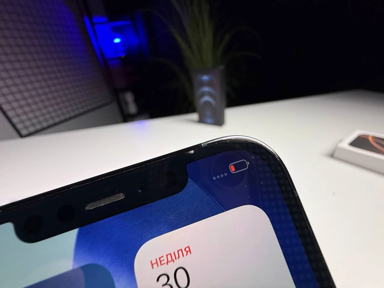 ВЖИВАНИЙ Б/У Apple iPhone 12 Pro Max 128GB Pacific Blue (MGCJ3, MGDA3) - Состояние: хороший | Аккумулятор: 100% | Комплектация: полный | Гарантія: 3 мес.