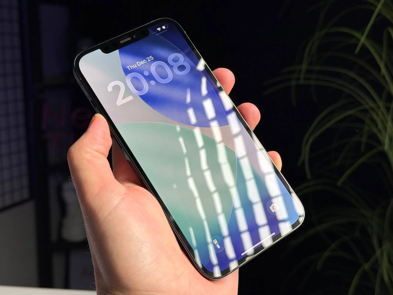 ВЖИВАНИЙ Б/У Apple iPhone 12 Pro Max 128GB Pacific Blue (MGCJ3, MGDA3) - Состояние: хороший | Аккумулятор: 100% | Комплектация: iPhone, кабель | Гарантія: 3 мес.