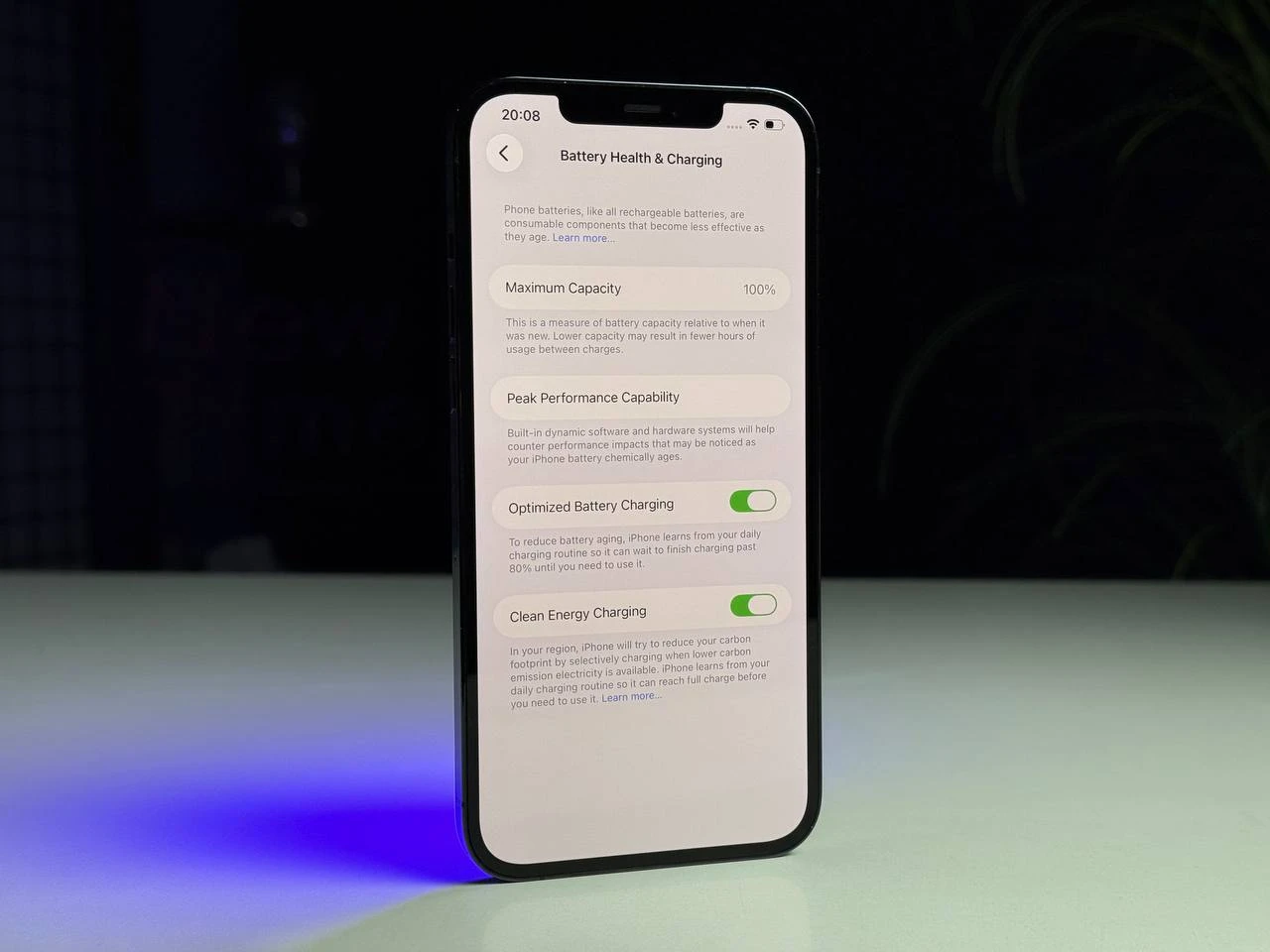 ВЖИВАНИЙ Б/У Apple iPhone 12 Pro Max 128GB Pacific Blue (MGCJ3, MGDA3) - Состояние: хороший | Аккумулятор: 100% | Комплектация: iPhone, кабель | Гарантія: 3 мес.
