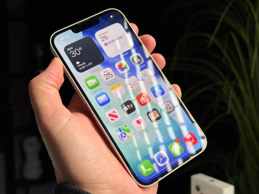 ВЖИВАНИЙ Б/У Apple iPhone 13 128GB Pink (MLMN3, MLPH3) - Состояние: идеальный | Аккумулятор: 100% | Комплектация: полный | Гарантія: 3 мес.
