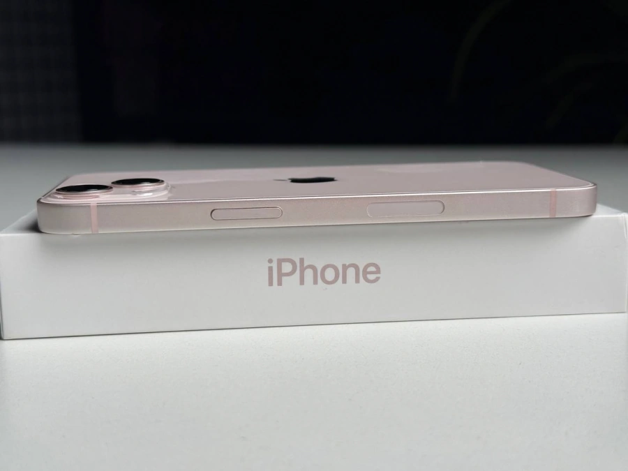 ВЖИВАНИЙ Б/У Apple iPhone 13 128GB Pink (MLMN3, MLPH3) - Состояние: идеальный | Аккумулятор: 100% | Комплектация: полный | Гарантія: 3 мес.