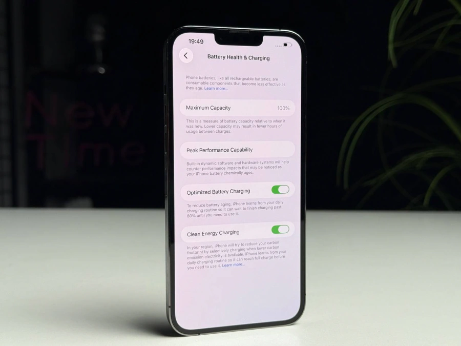 ВЖИВАНИЙ Б/У Apple iPhone 13 Pro Max 1TB Graphite (MLL23, MLLK3) - Состояние: хороший | Аккумулятор: 100% | Комплектация: iPhone, кабель | Гарантия: 3 мес.