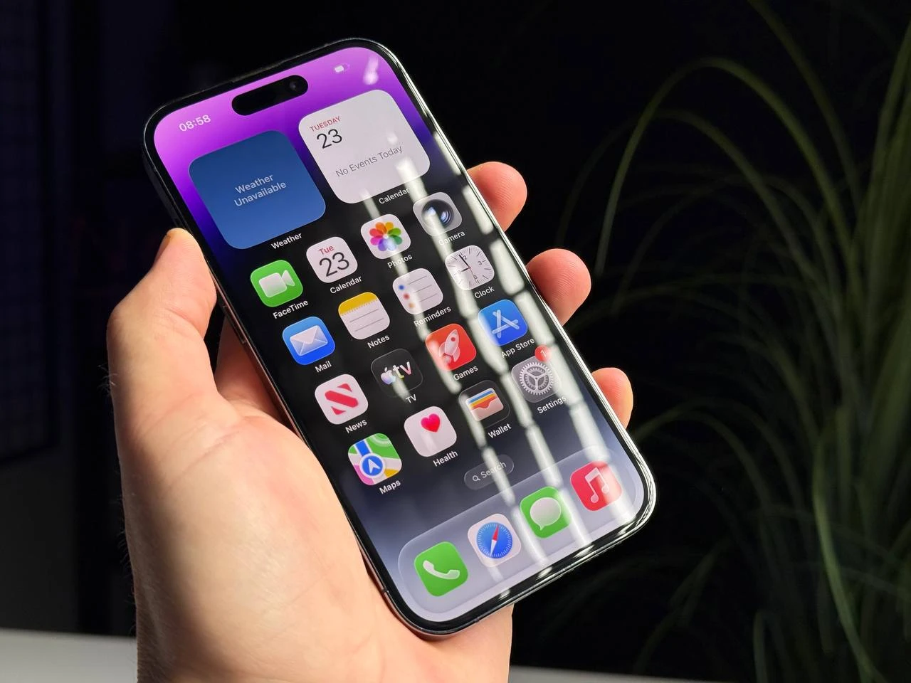 ВЖИВАНИЙ Б/У Apple iPhone 14 Pro 128GB Deep Purple (MQ0G3) - Состояние: хороший | Аккумулятор: 100% | Комплектация: полный, без коробки | Гарантія: 3 мес.