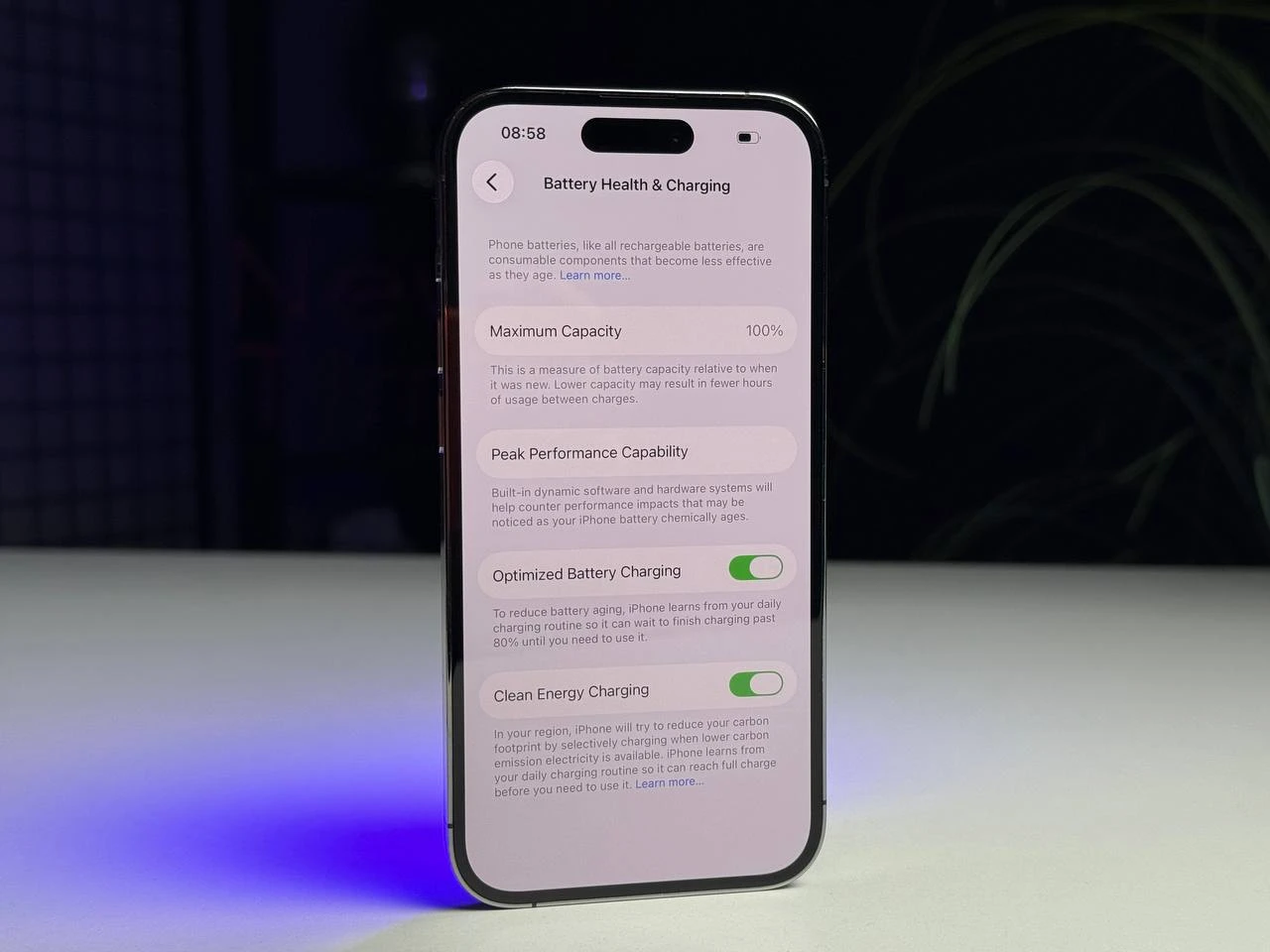 ВЖИВАНИЙ Б/У Apple iPhone 14 Pro 128GB Deep Purple (MQ0G3) - Состояние: хороший | Аккумулятор: 100% | Комплектация: полный, без коробки | Гарантія: 3 мес.