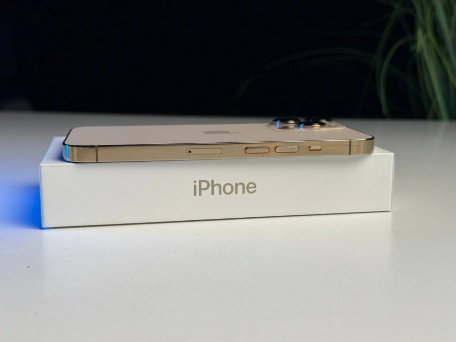 ВЖИВАНИЙ Б/У Apple iPhone 14 Pro 256GB Gold (MQ183) - Стан: гарний | Акумулятор: 100% | Комплектація: повний | Гарантія: 3 міс.