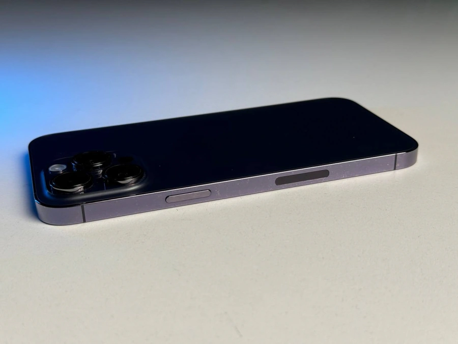 ВЖИВАНИЙ Б/У Apple iPhone 14 Pro Max 256GB Deep Purple eSim (MQ8W3) - Стан: гарний | Акумулятор: 100% | Комплектація: iPhone, кабель | Гарантія: 3 міс.
