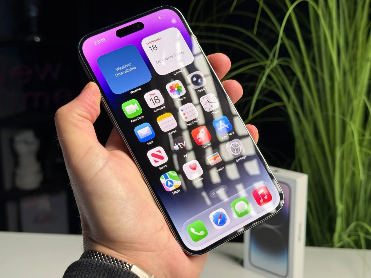 ВЖИВАНИЙ Б/У Apple iPhone 14 Pro Max 256GB Deep Purple (MQ9X3) - Состояние: хороший | Аккумулятор: 100% | Комплектация: полный | Гарантія: 3 мес.