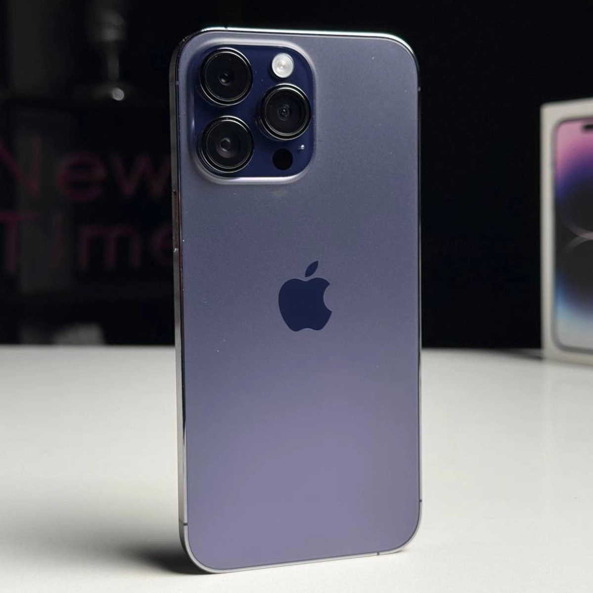 ВЖИВАНИЙ Б/У Apple iPhone 14 Pro Max 256GB Deep Purple (MQ9X3) - Состояние: хороший | Аккумулятор: 87% | Комплектация: полный | Гарантія: 3 мес.