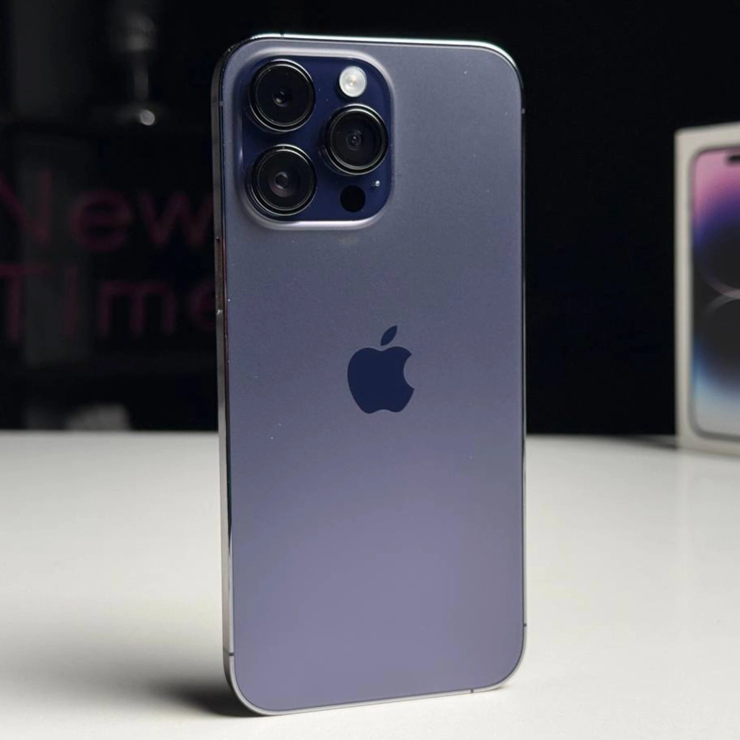 ВЖИВАНИЙ Б/У Apple iPhone 14 Pro Max 256GB Deep Purple (MQ9X3) - Состояние: хороший | Аккумулятор: 87% | Комплектация: полный | Гарантія: 3 мес.