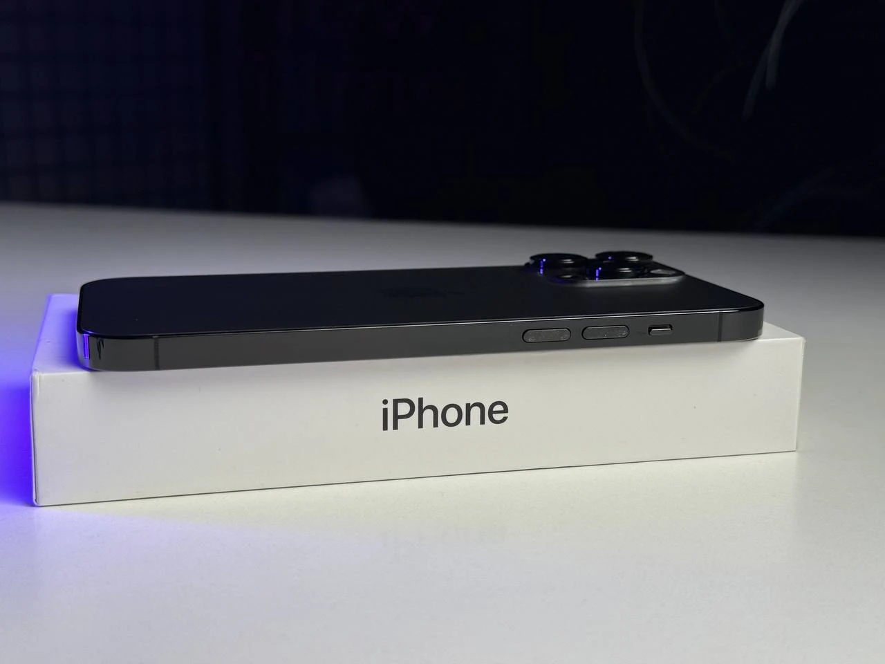 ВЖИВАНИЙ Б/У Apple iPhone 14 Pro Max 256GB Space Black eSim (MQ8T3) - Состояние: хороший | Аккумулятор: 100% | Комплектация: полный | Гарантія: 3 мес.