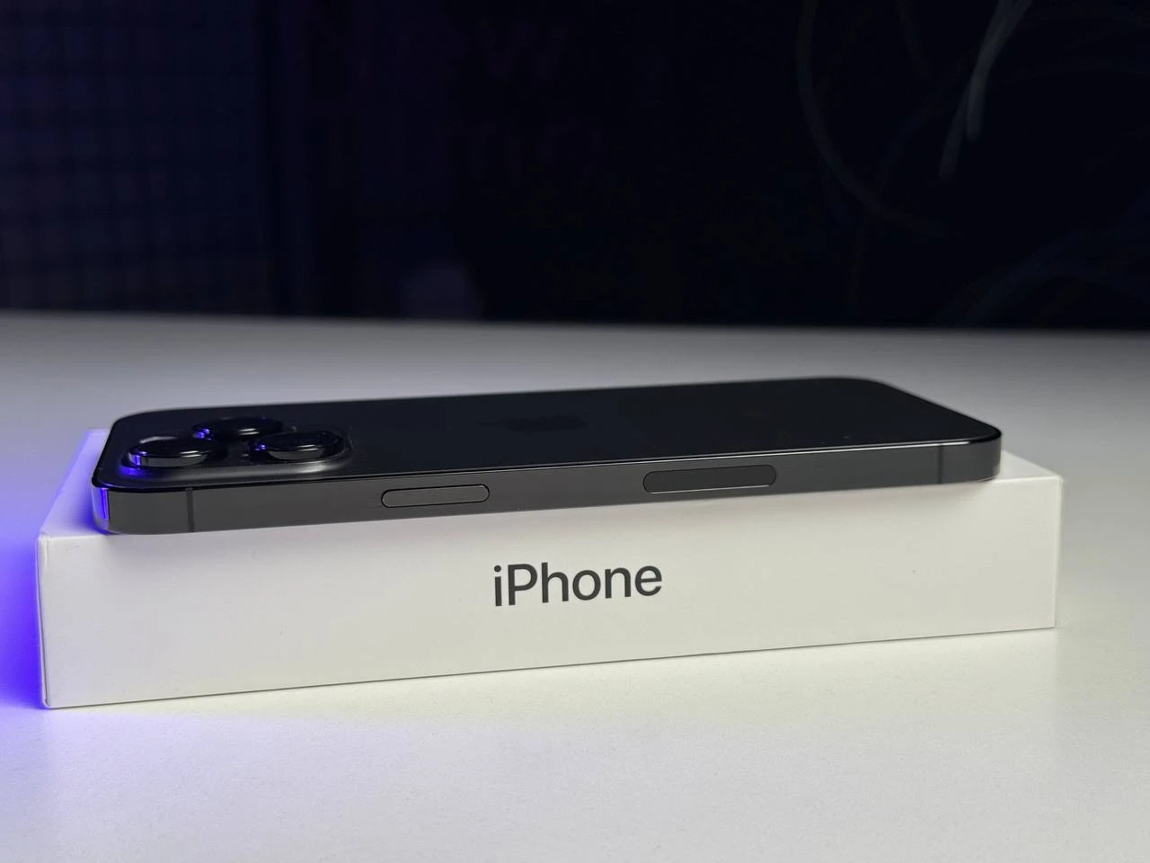 ВЖИВАНИЙ Б/У Apple iPhone 14 Pro Max 256GB Space Black eSim (MQ8T3) - Состояние: хороший | Аккумулятор: 100% | Комплектация: полный | Гарантія: 3 мес.