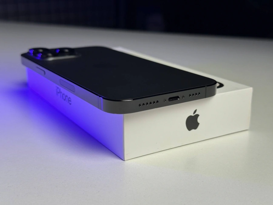 ВЖИВАНИЙ Б/У Apple iPhone 14 Pro Max 256GB Space Black eSim (MQ8T3) - Состояние: хороший | Аккумулятор: 100% | Комплектация: полный | Гарантія: 3 мес.