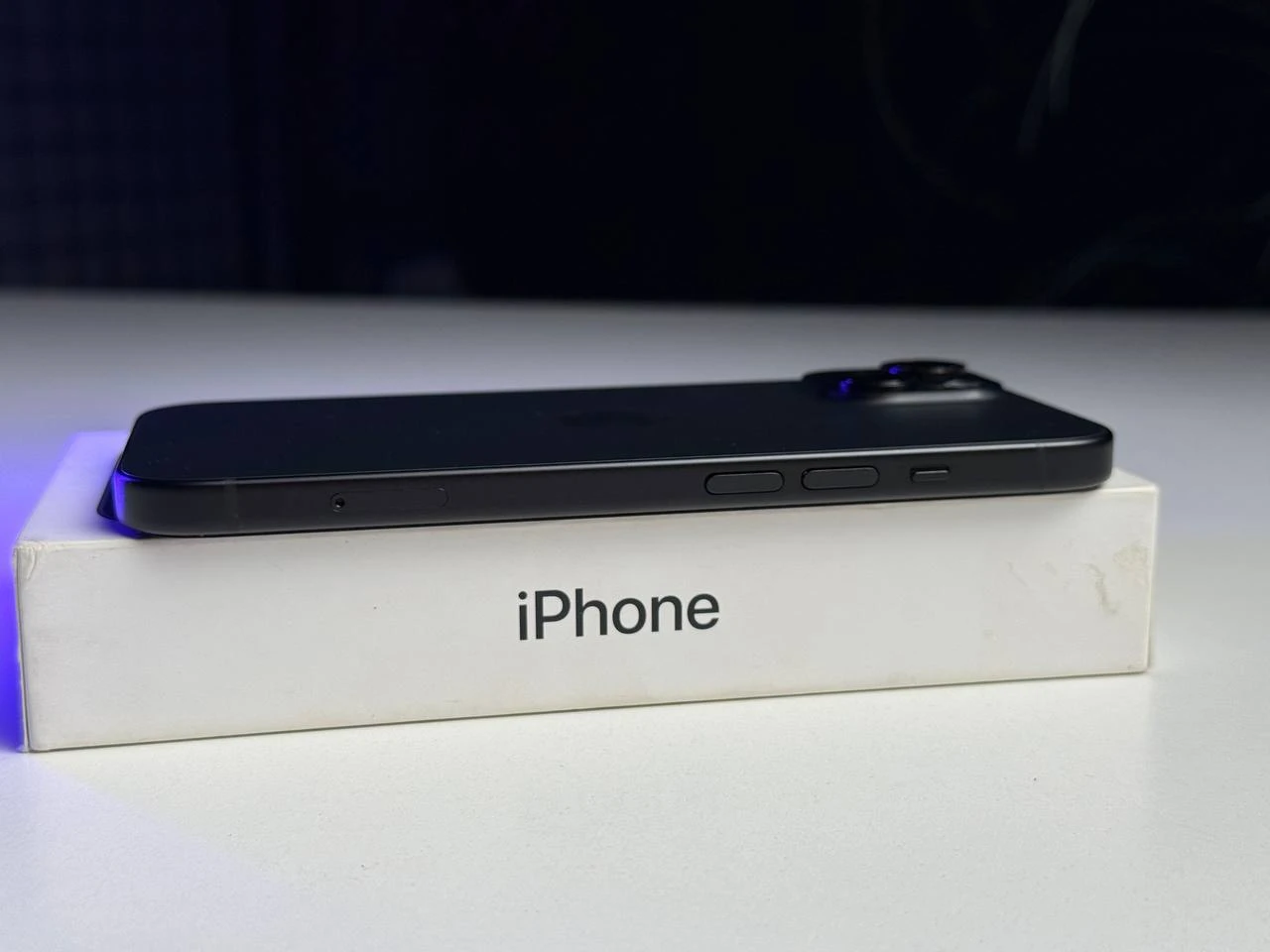 Б/У Apple iPhone 15 128GB Black (MTP03) - Состояние: хороший | Аккумулятор: 91% | Комплектация: полный | Гарантія: 3 мес.