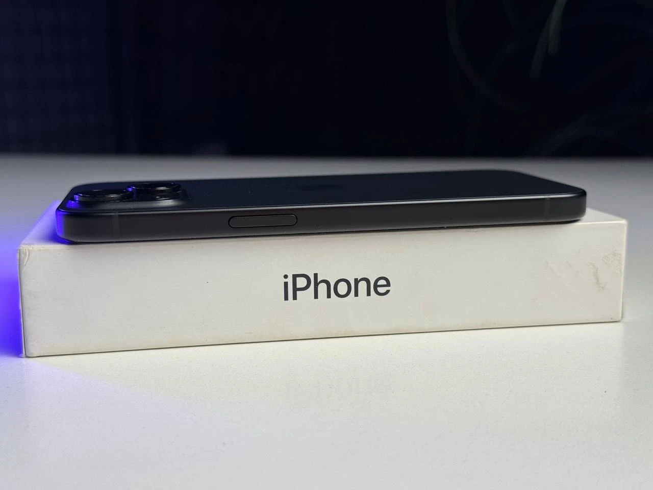 Б/У Apple iPhone 15 128GB Black (MTP03) - Состояние: хороший | Аккумулятор: 91% | Комплектация: полный | Гарантія: 3 мес.