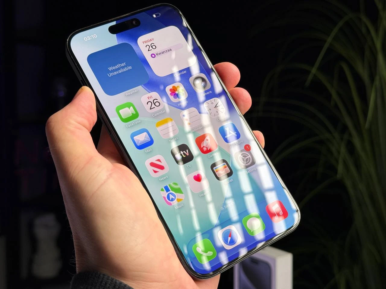 ВЖИВАНИЙ Б/У Apple iPhone 15 Pro Max 256GB Blue Titanium eSim (MU693) - Стан: гарний | Акумулятор: 100% | Комплектація: повний | Гарантія: 3 міс.