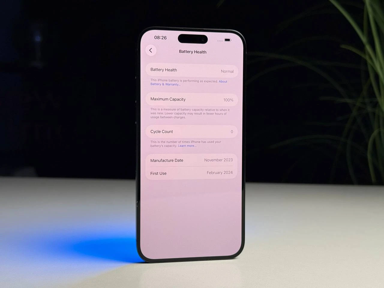 ВЖИВАНИЙ Б/У Apple iPhone 15 Pro Max 256GB Blue Titanium (MU7A3) - Состояние: хороший | Аккумулятор: 100% | Комплектация: iPhone, кабель | Гарантія: 3 мес.