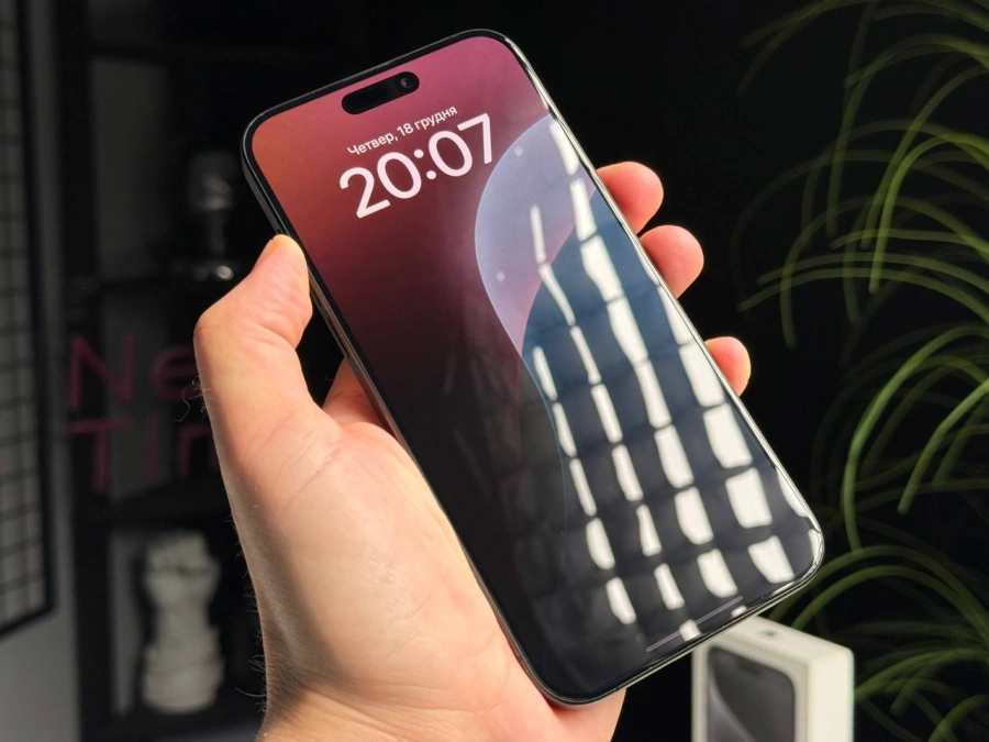 ВЖИВАНИЙ Б/У Apple iPhone 15 Pro Max 512GB Black Titanium (MU7C3) - Состояние: хороший | Аккумулятор: 87% | Комплектация: полный | Гарантія: 3 мес.