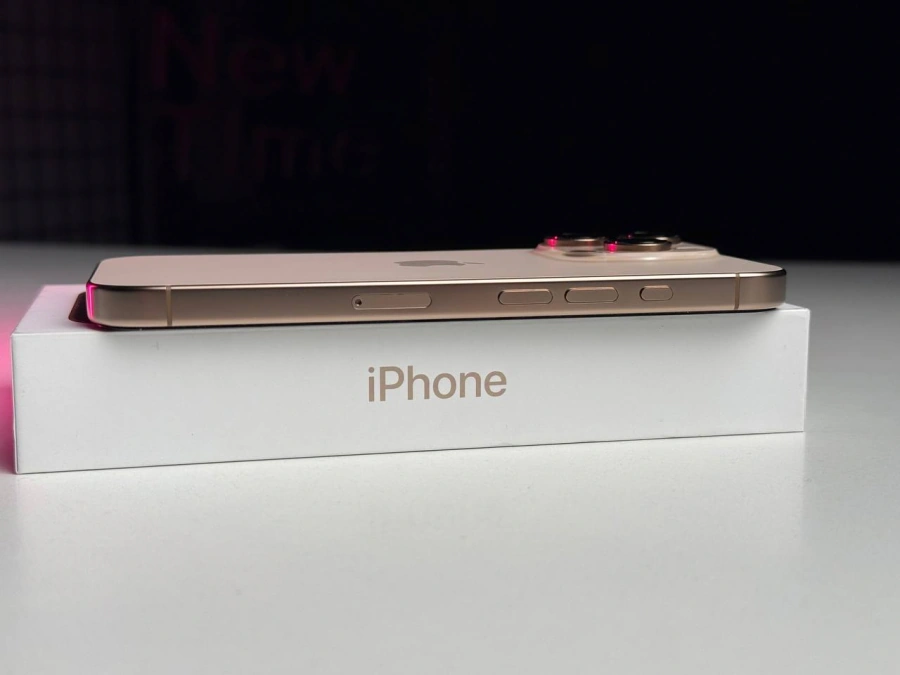 ВЖИВАНИЙ Б/У Apple iPhone 16 Pro 512GB Desert Titanium (MYNP3) - Состояние: идеальный | Аккумулятор: 90% | Комплектация: полный | Гарантія: 3 мес.