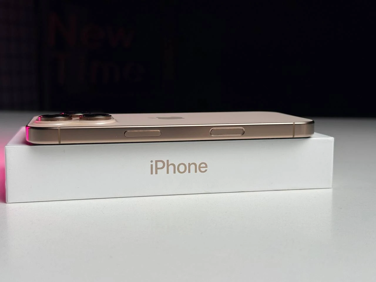 ВЖИВАНИЙ Б/У Apple iPhone 16 Pro 512GB Desert Titanium (MYNP3) - Состояние: идеальный | Аккумулятор: 90% | Комплектация: полный | Гарантія: 3 мес.