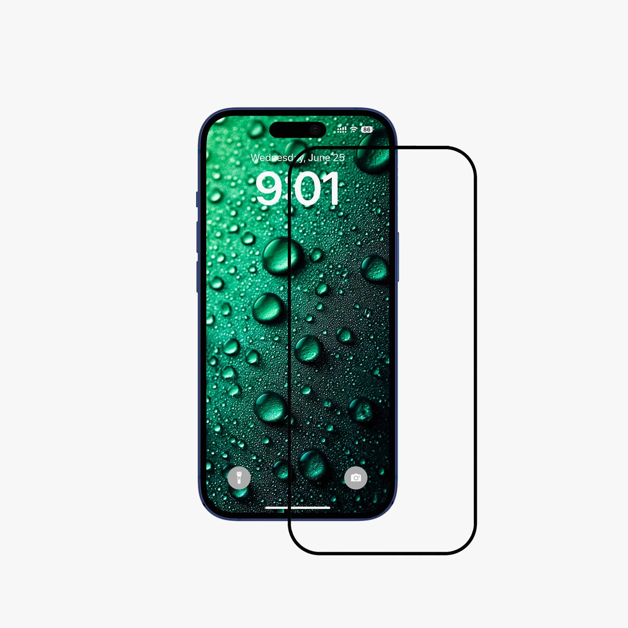 Защитное стекло Anank 3D Invisible 5X Reinforced Glass for iPhone Air - усиленная, повышенная защита (6975593907699)