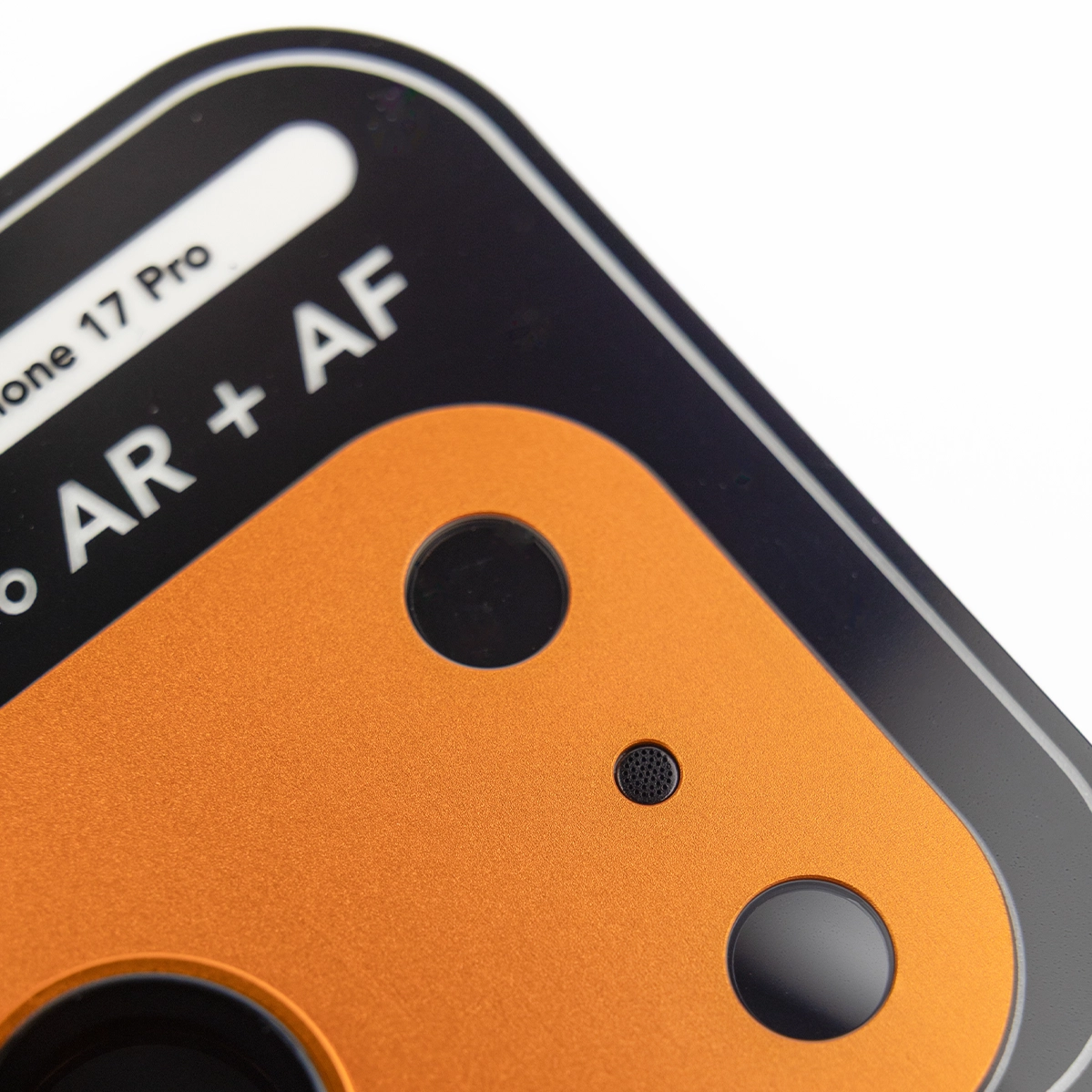 Защитный модуль для блока камер ANANK All-in-One Camera Guard [стекло + алюминиевая рамка] for iPhone 17 Pro - Cosmic Orange (6975593907996)