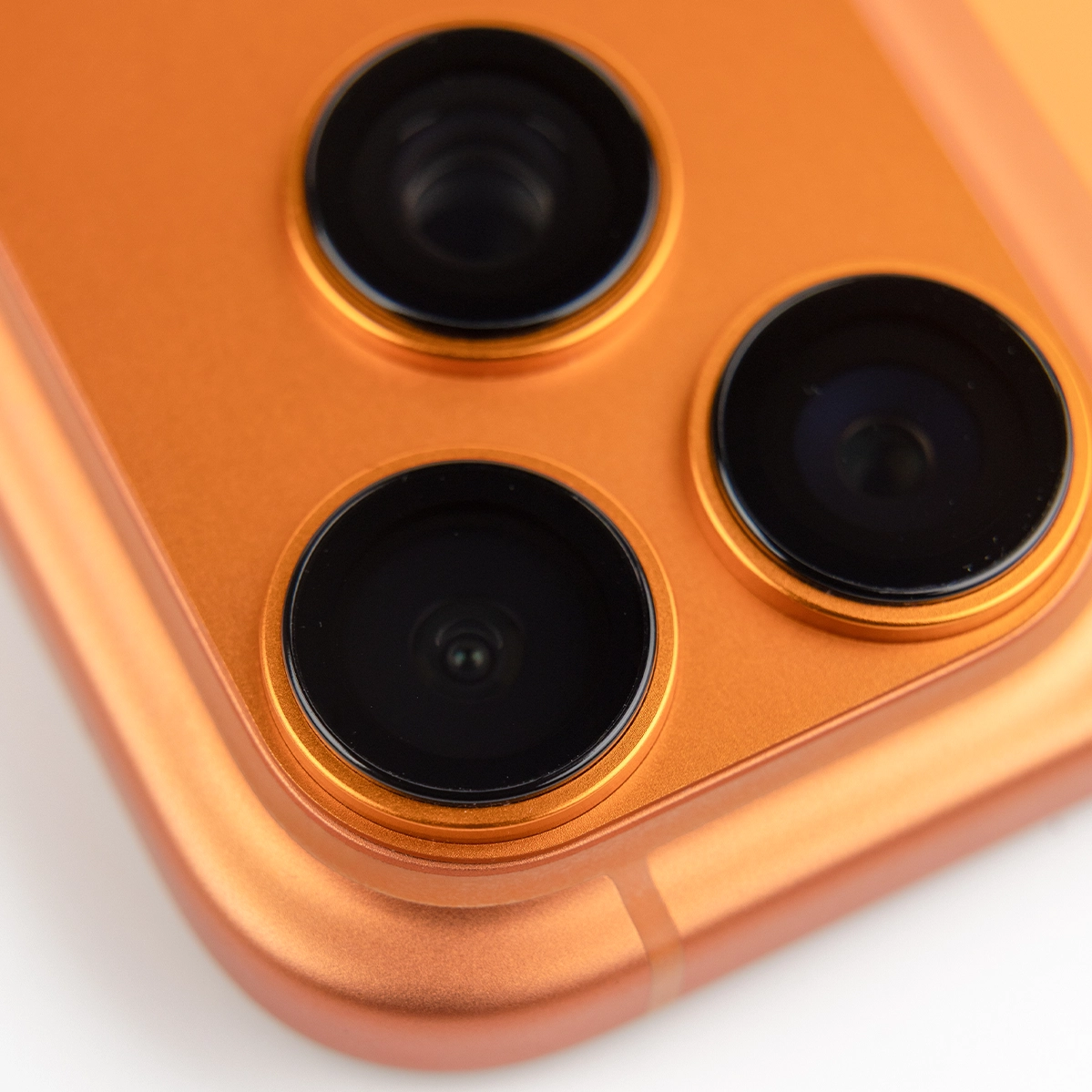 Защитный модуль для блока камер ANANK All-in-One Camera Guard [стекло + алюминиевая рамка] for iPhone 17 Pro - Cosmic Orange (6975593907996)