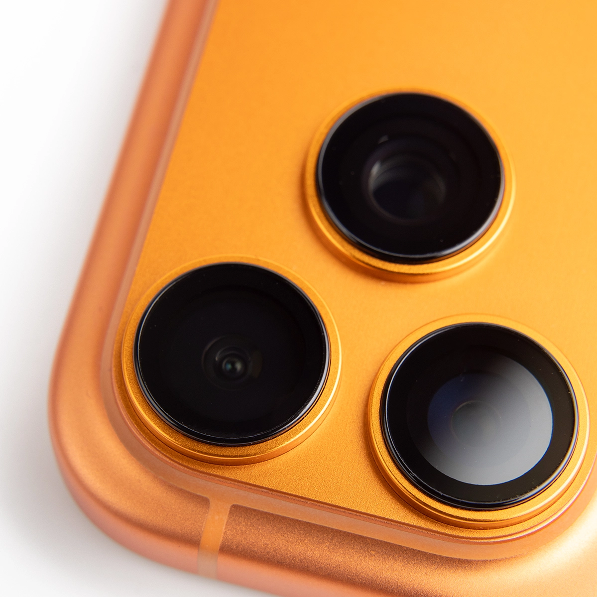 Защитный модуль для блока камер ANANK All-in-One Camera Guard [стекло + алюминиевая рамка] for iPhone 17 Pro - Cosmic Orange (6975593907996)