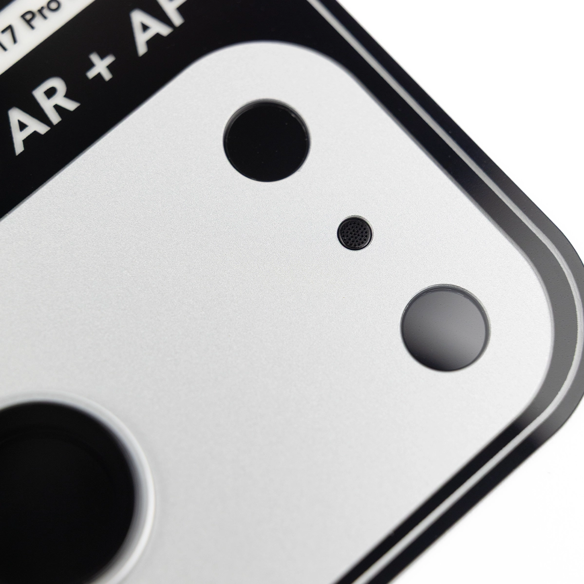 Защитный модуль для блока камер ANANK All-in-One Camera Guard [стекло + алюминиевая рамка] for iPhone 17 Pro - Silver (6975593908016)