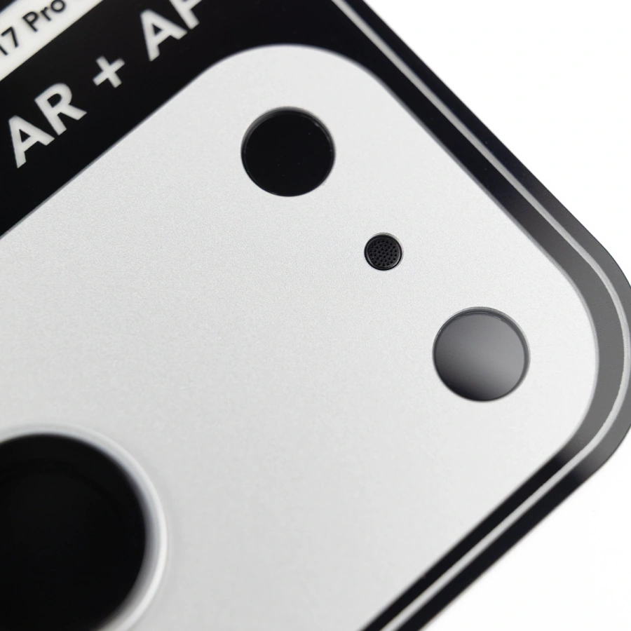 Защитный модуль для блока камер ANANK All-in-One Camera Guard [стекло + алюминиевая рамка] для iPhone 17 Pro Max - Silver (6975593908047)