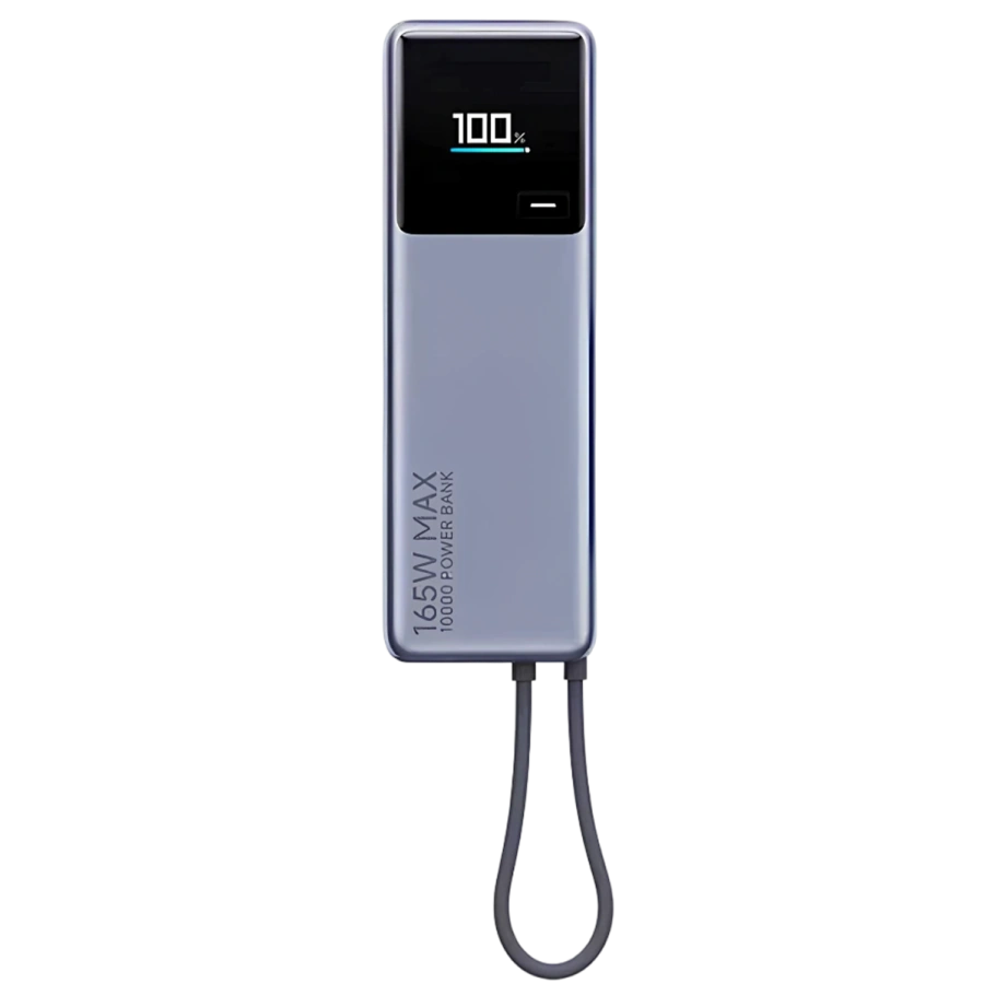 Зовнішній акумулятор [павербанк] Xiaomi 10000mAh 165W Gray (BHR9361GL)