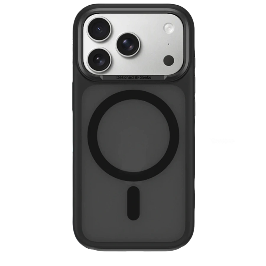 Чехол Benks Magnetic Mist Series для iPhone 17 Pro - Black (12841)