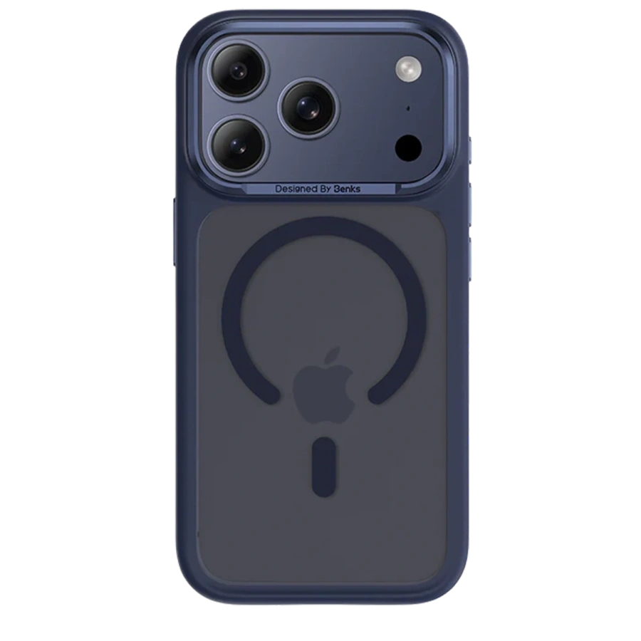 Чехол Benks Magnetic Mist Series для iPhone 17 Pro Max - Blue (13199)