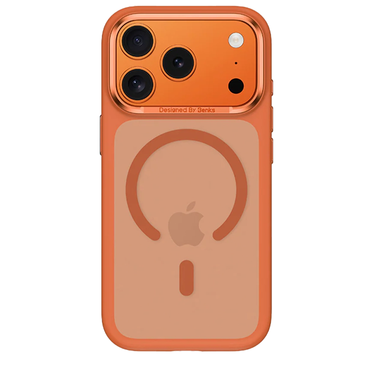 Чехол Benks Magnetic Mist Series для iPhone 17 Pro Max - Orange (13099)