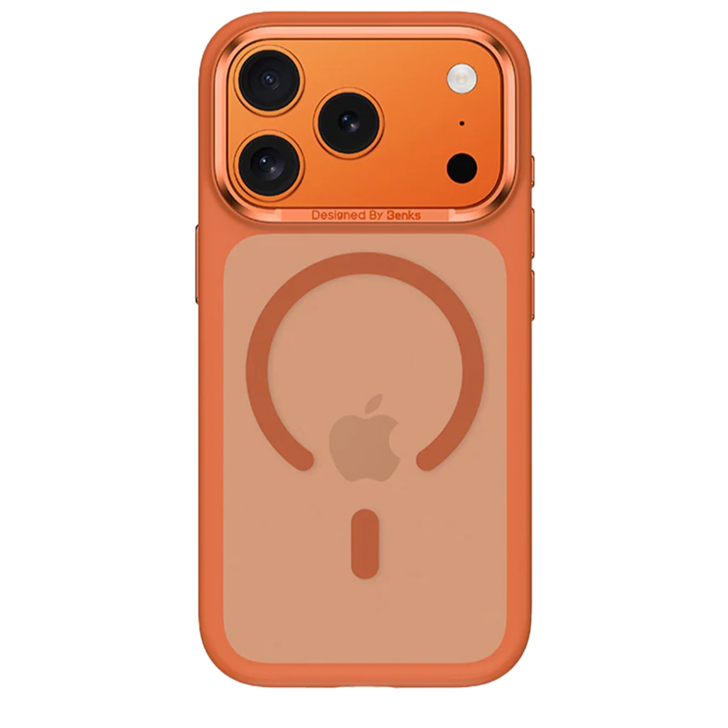 Чехол Benks Magnetic Mist Series для iPhone 17 Pro Max - Orange (13099)