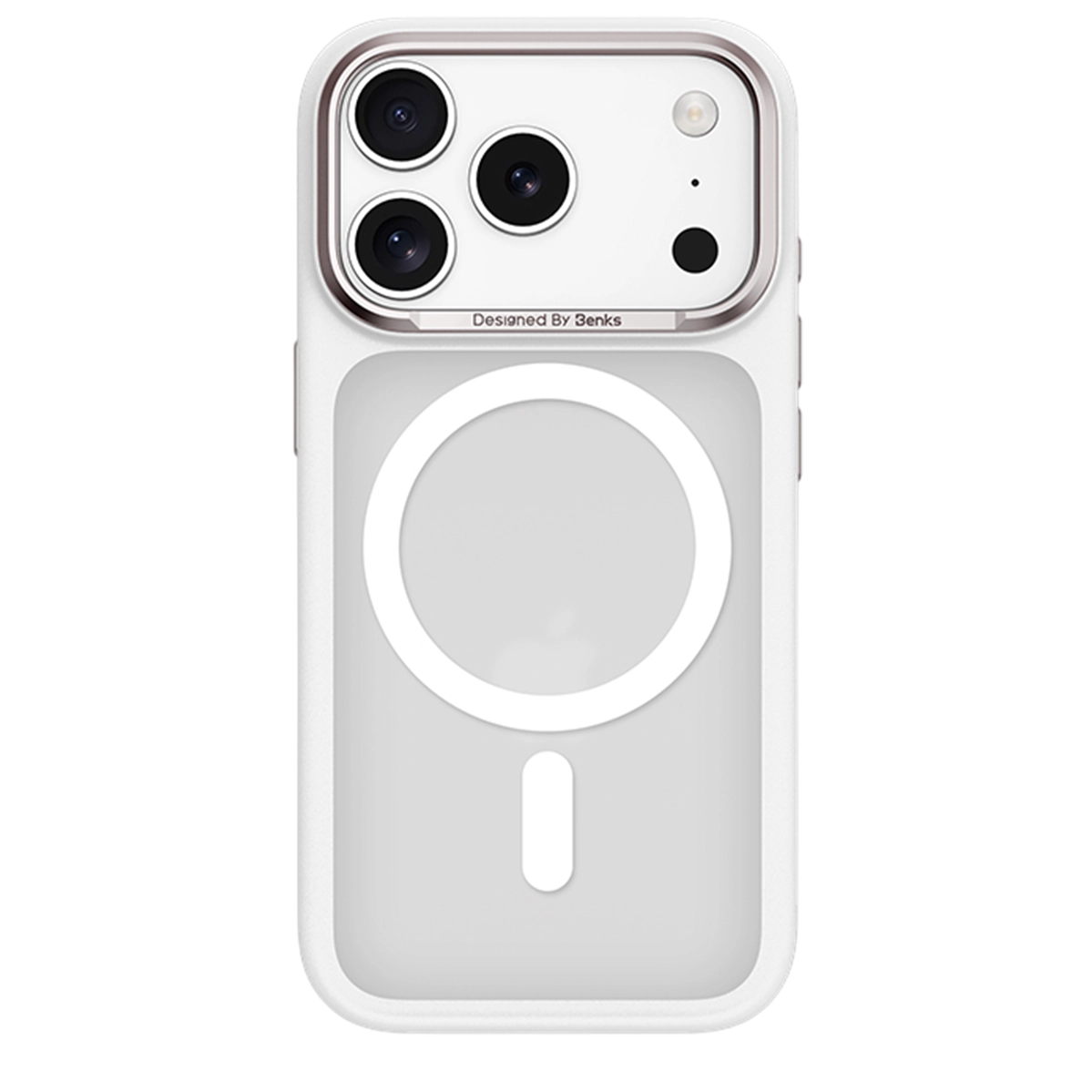 Чехол Benks Magnetic Mist Series для iPhone 17 Pro Max - White (12846)