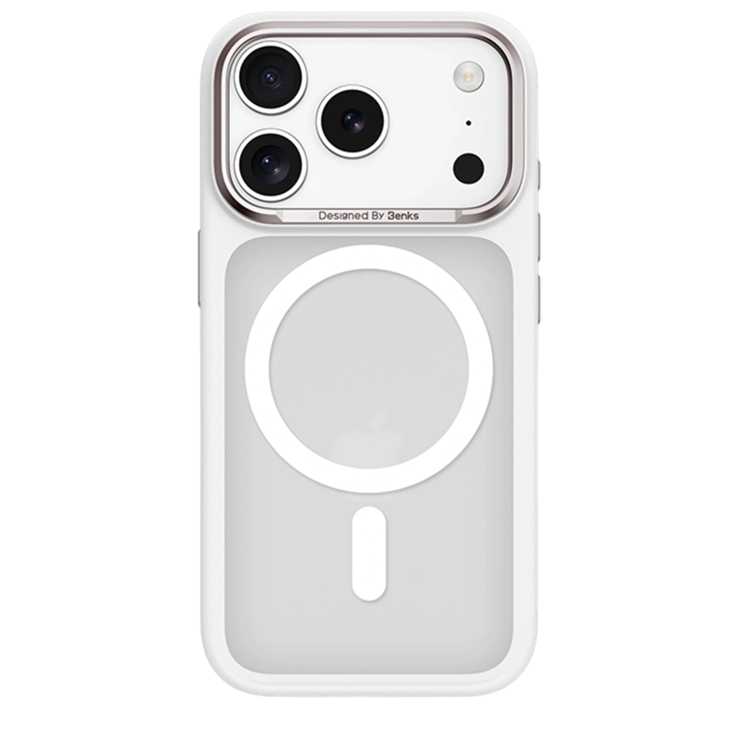 Чехол Benks Magnetic Mist Series для iPhone 17 Pro - White (12845)
