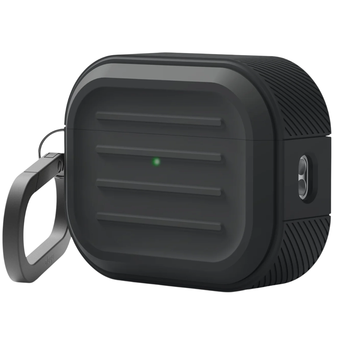 Чехол Elago Armor Hang Case for Airpods Pro 3rd Gen - Black (EAPP3AM-HANG-BK)
