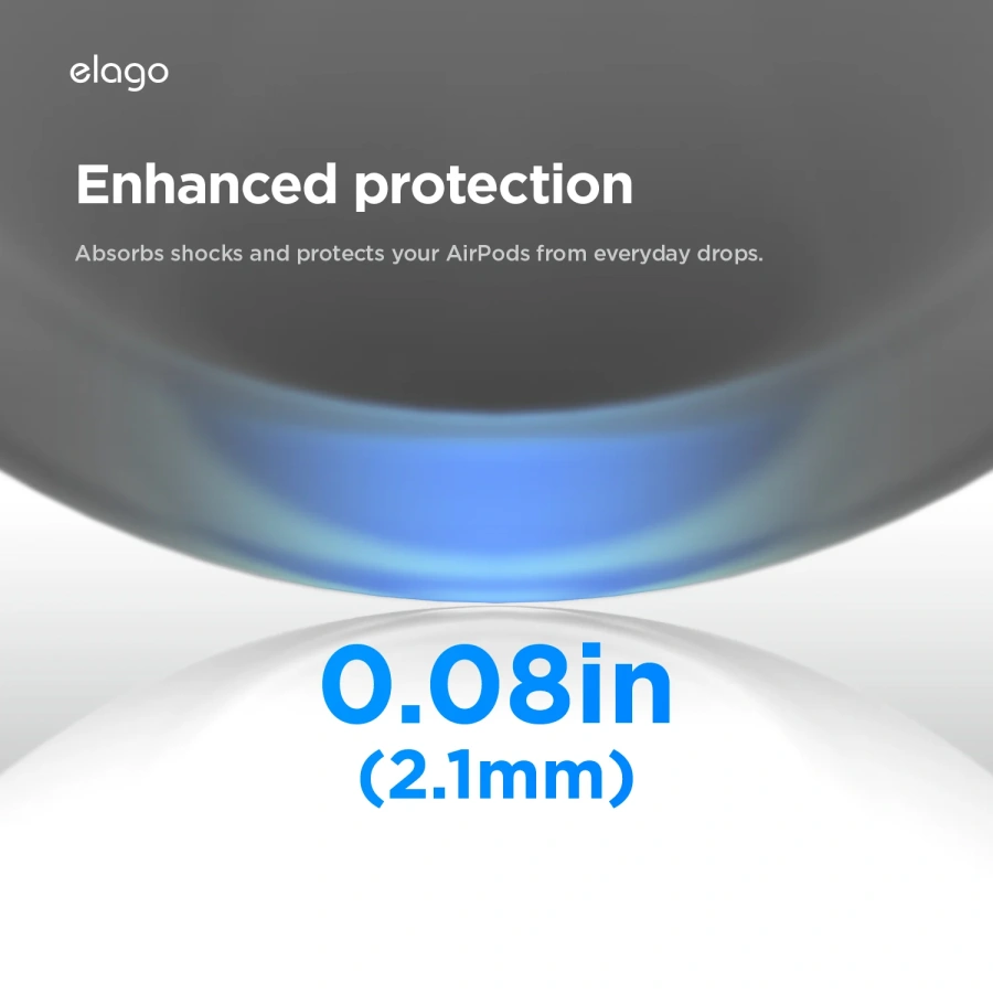 Чехол Elago Armor Hang Case for Airpods Pro 3rd Gen - Stone (EAPP3AM-HANG-ST)