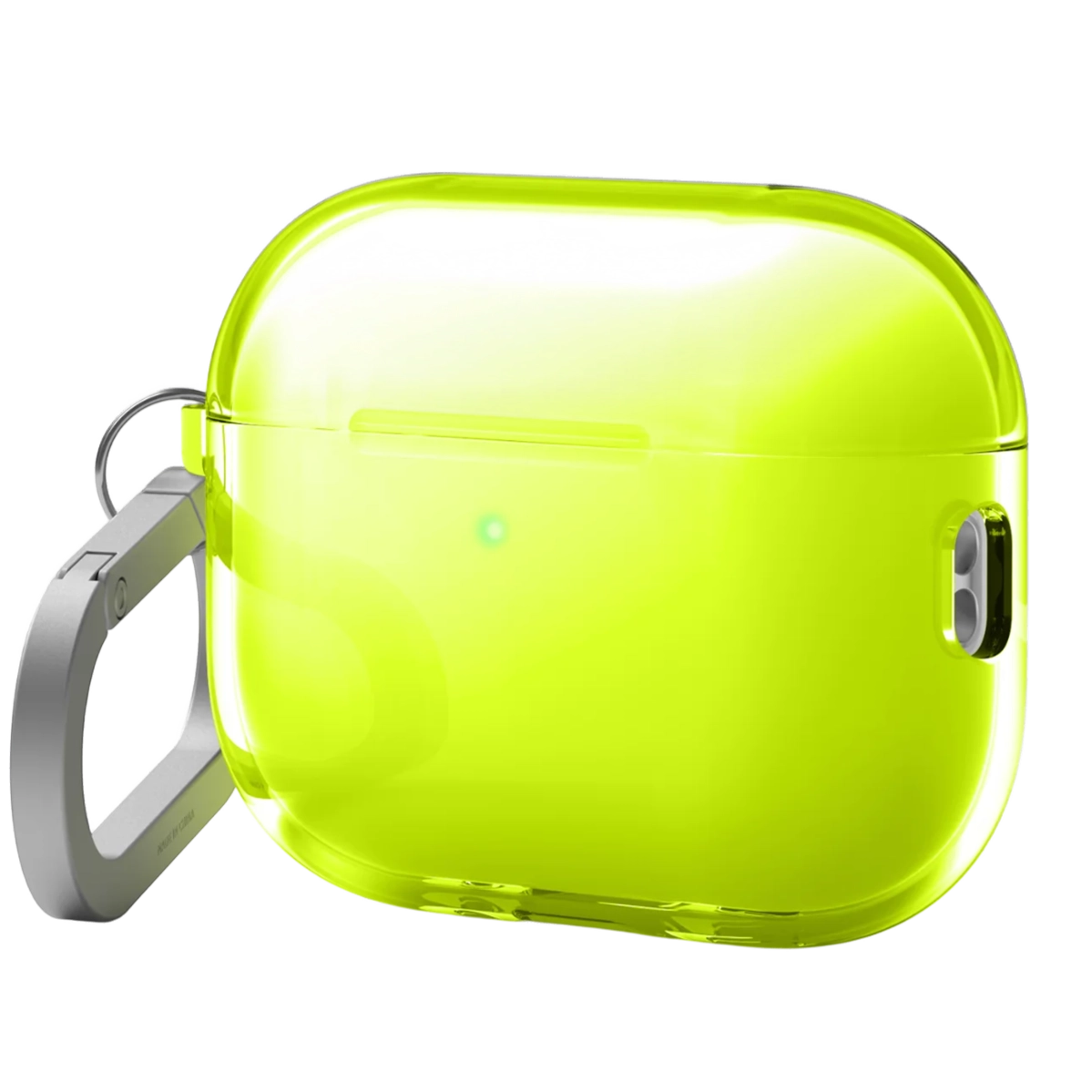 Чехол Elago Clear Hang Case for Airpods Pro 3rd Gen - Neon Yellow (EAPP3CL-HANG-NYE)