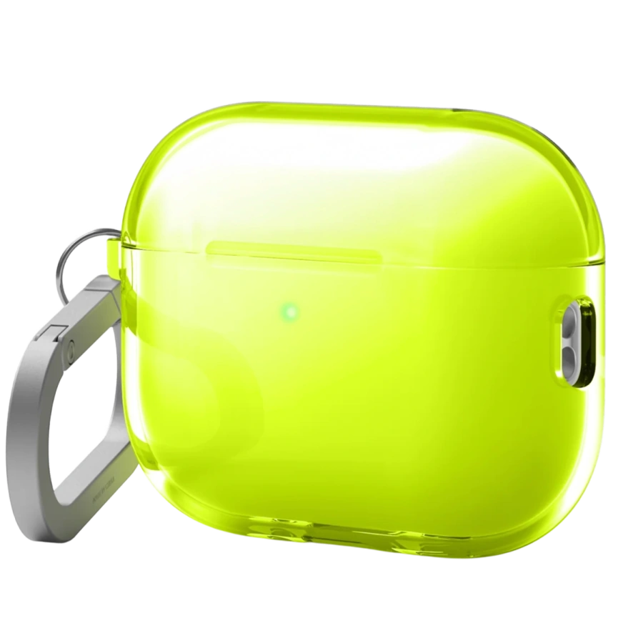 Чехол Elago Clear Hang Case for Airpods Pro 3rd Gen - Neon Yellow (EAPP3CL-HANG-NYE)