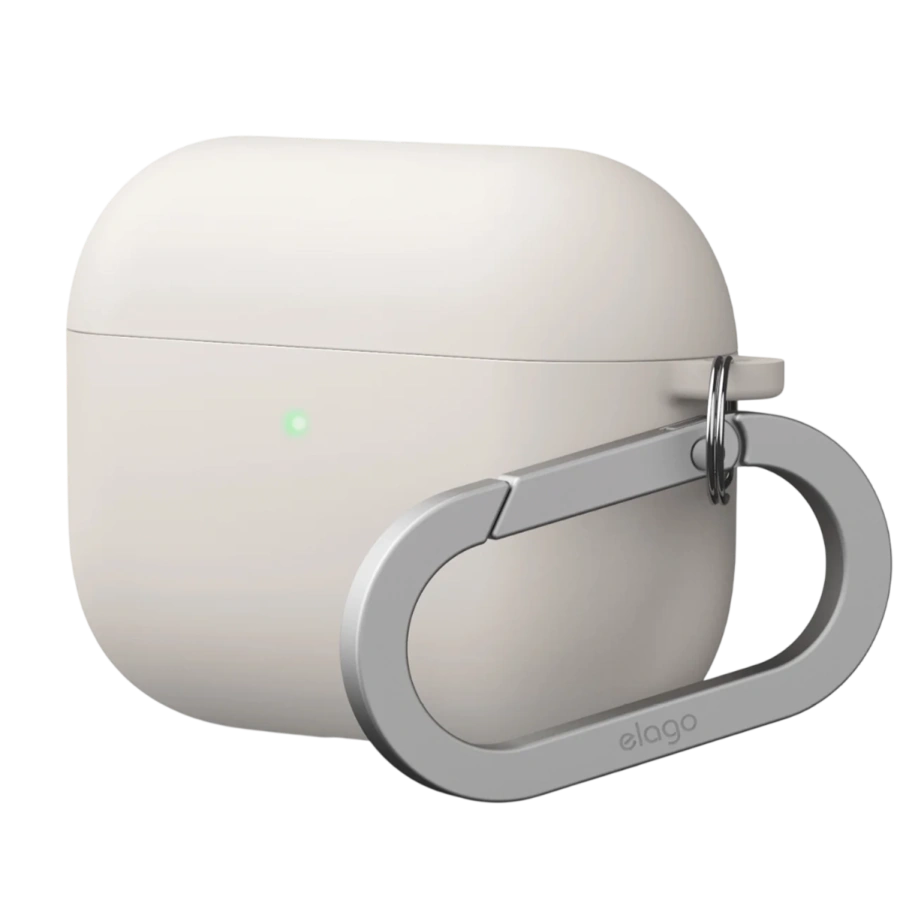 Чехол Elago Liquid Hybrid Hang Case for Airpods Pro 3rd Gen - Stone (EAPP3RH-HANG-ST)
