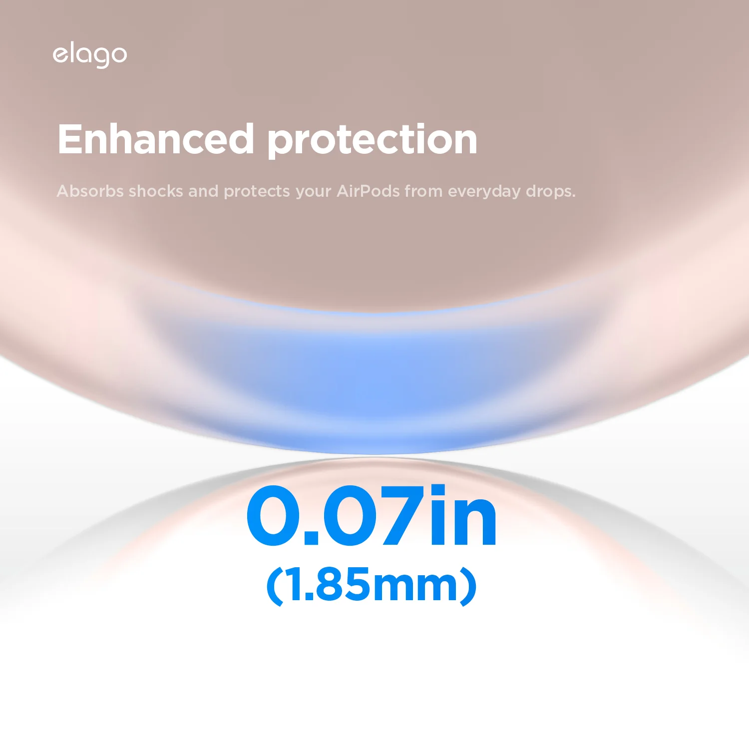 Чехол Elago Silicone Hang Case for Airpods Pro 3rd Gen - Jean Indigo (EAPP3SC-HANG-JIN)