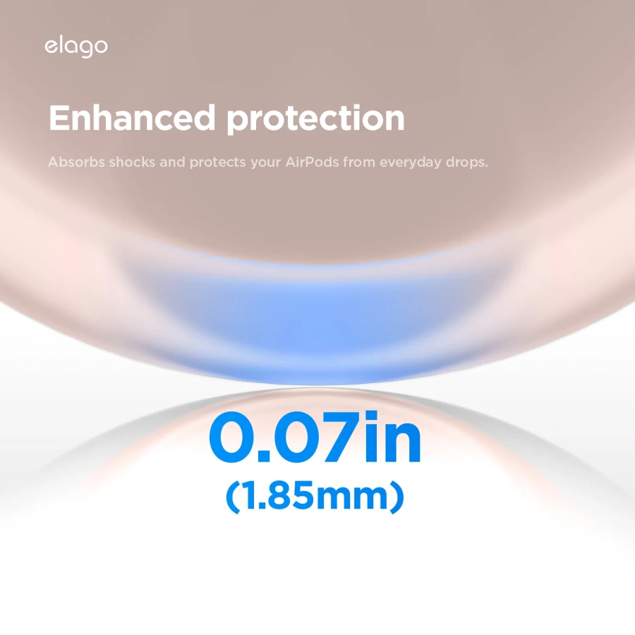Чехол Elago Silicone Hang Case for Airpods Pro 3rd Gen - Stone (EAPP3SC-HANG-ST)