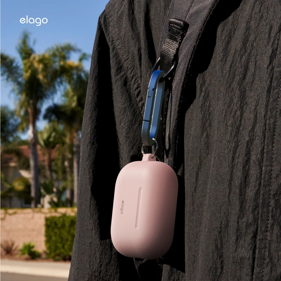 Чехол Elago Silicone Hang Case for Airpods Pro 3rd Gen - Stone (EAPP3SC-HANG-ST)