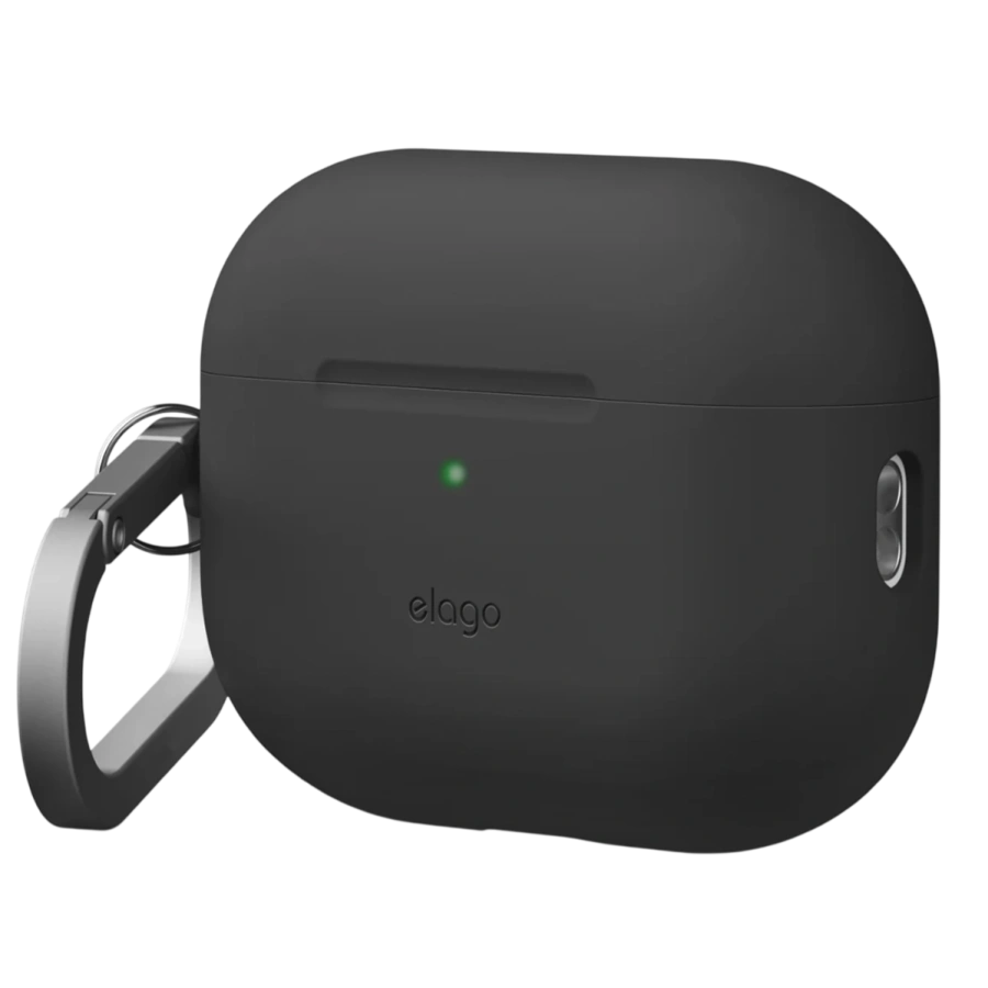 Чехол Elago Silicone Hang Case for Airpods Pro 3rd Gen - Black (EAPP3SC-HANG-BK)