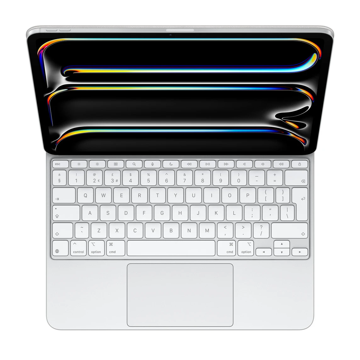 Чохол-клавіатура з підсвіткою для планшета Apple Magic Keyboard for iPad Pro 13‑inch [M5/M4] - International English - White (MWR43B/A)
