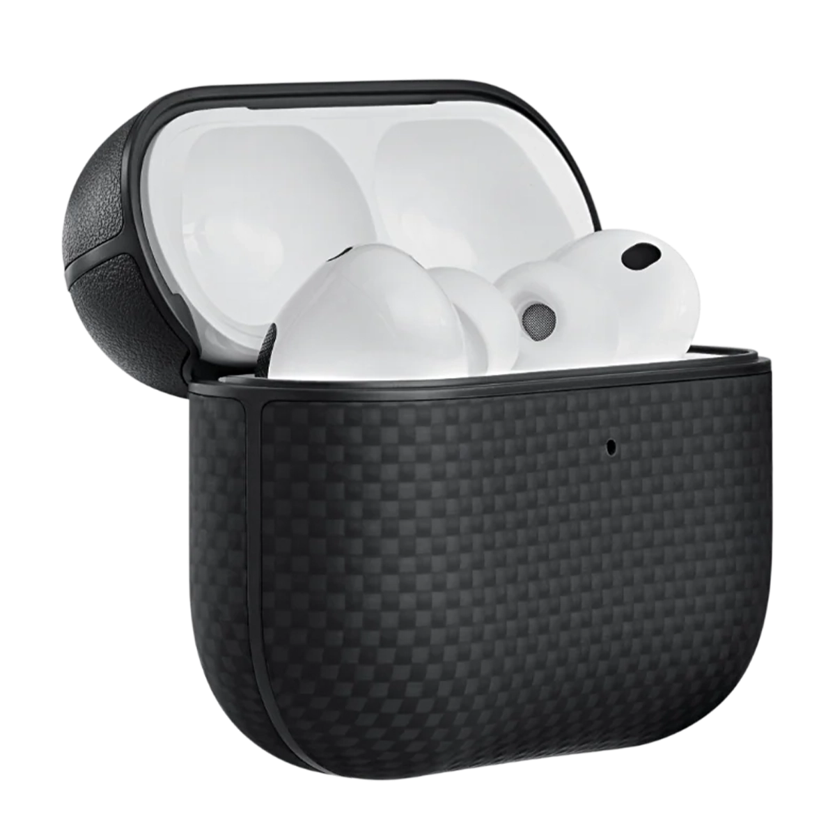 Чехол Pitaka Aramid Fiber Case for AirPods Pro 3 - 1500D Black/Grey [Plain] (APM2501)