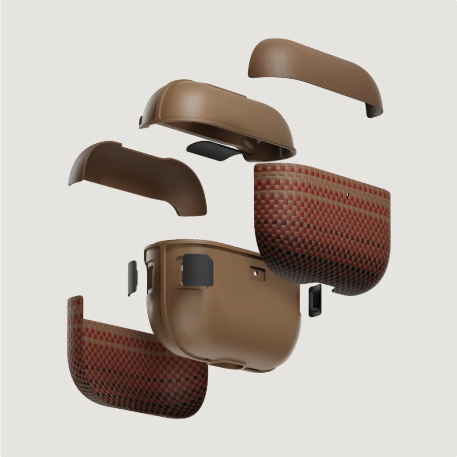Чехол Pitaka Aramid Fiber Case for AirPods Pro 3 - Sunset (APM2502)