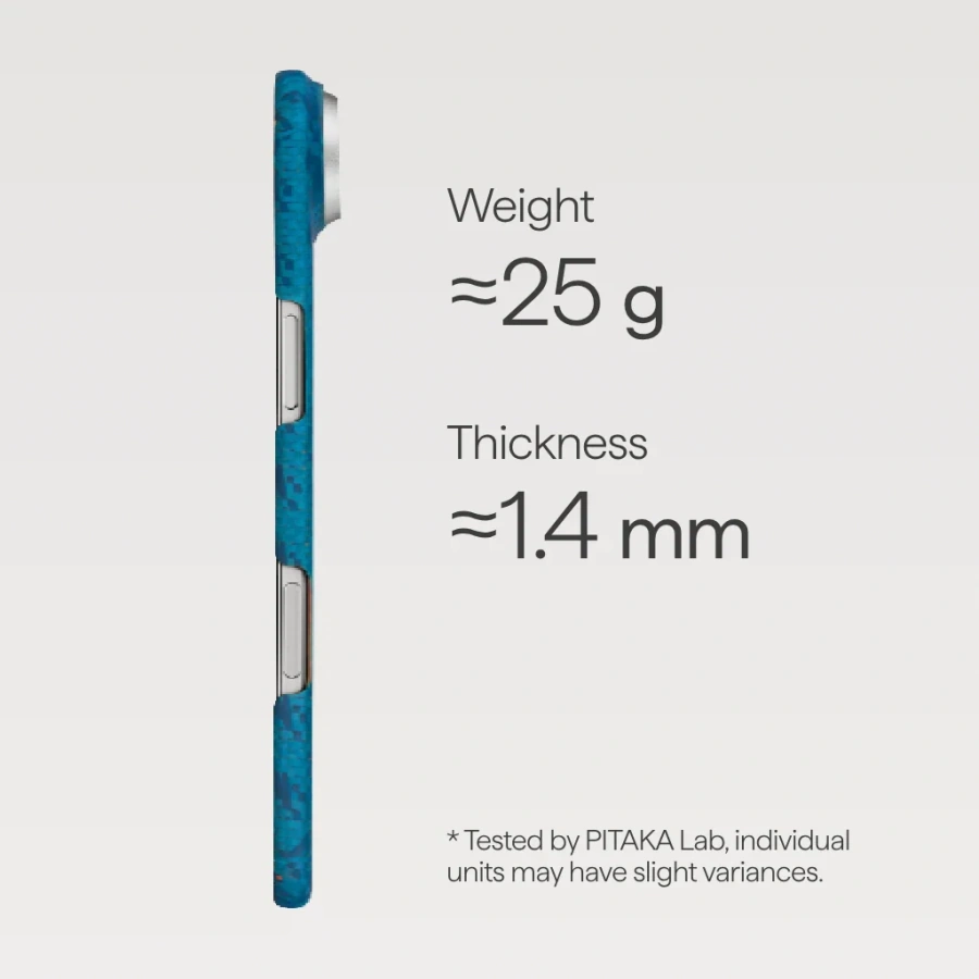 Чехол Pitaka Ultra-Slim Case for iPhone Air - Indigo